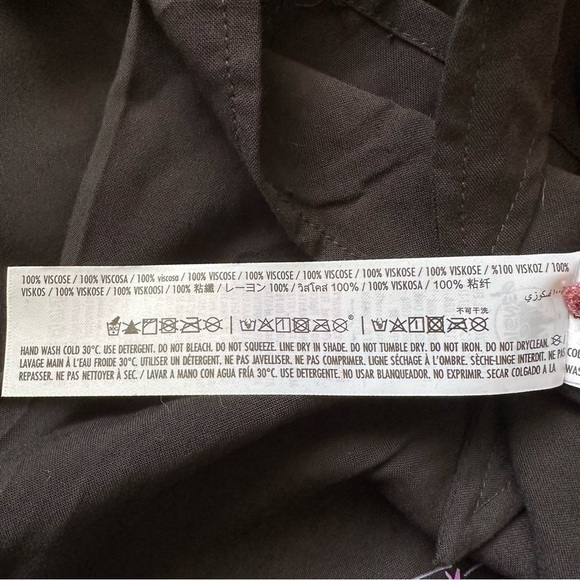 Disney Her Universe Top Hocus Pocus Tie Front Button Up Shirt XL NWT New - Picture 10 of 12